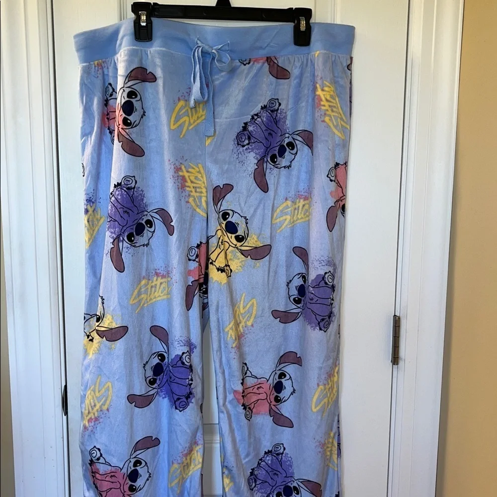🆕Disney’s Lilo & Stitch Pajama Pants Lounge Pants Size XXL - Picture 5 of 10